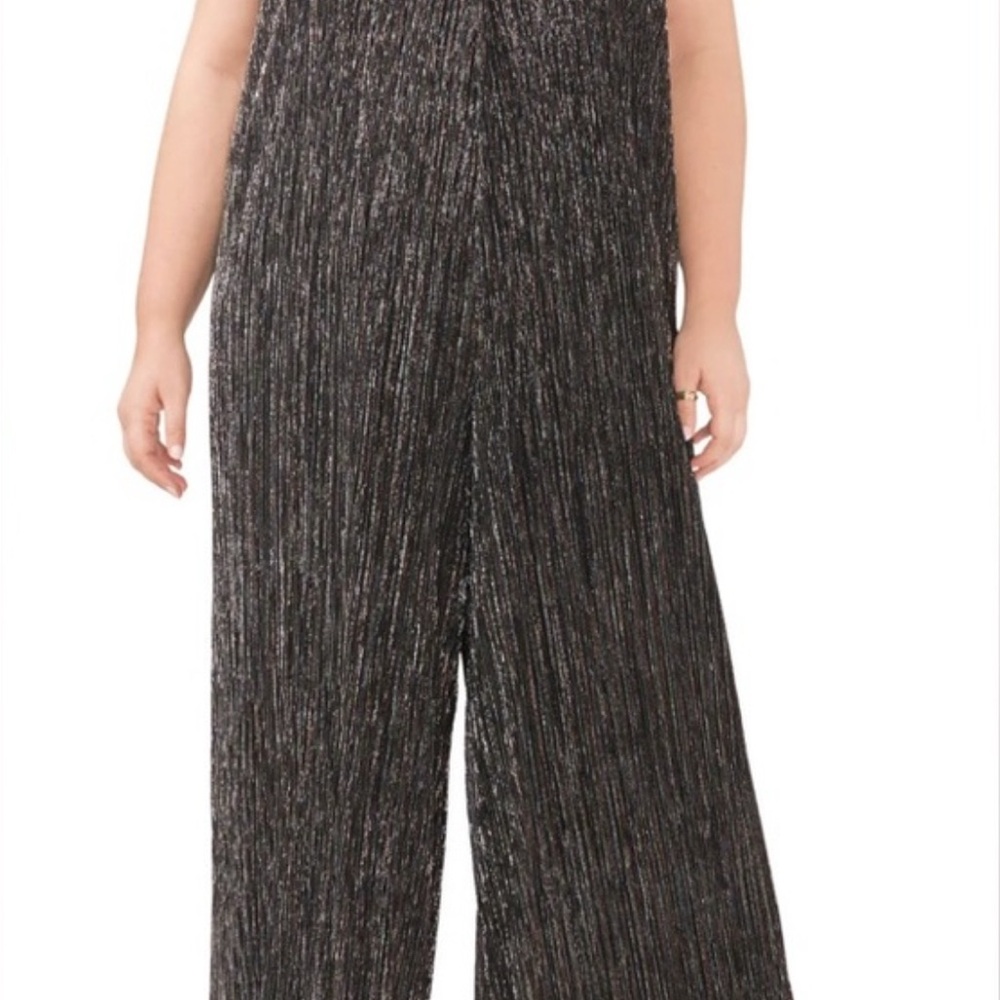 Halogen Shimmering Black Jumpsuit